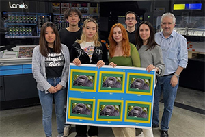 Zu seinen jüngsten Projekten zählte ein Kalender, der bis zum 31. Dezember 2099 genutzt werden kann (Foto: Projektteam) - Zur Detailansicht