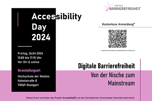 zum Newsartikel: Einladung zum Accessibility Day