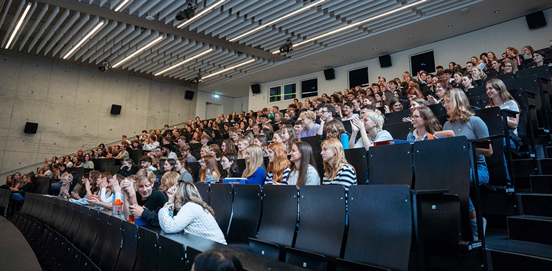 Am 7. Oktober begrüßt die HdM die neuen Studierenden 