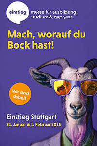 Die HdM ist an beiden Messe-Tagen vor Ort (Bild: Einstieg)