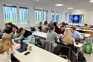 28 master students enrolled on the Sport Communication and Publishing programme at HdM realised a comprehensive learning hub