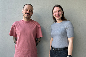 David Simoes und Katja Leifheit
