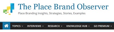Das Online-Fachportal 'The Place Brand Observer' Das Online-Fachportal 'The Place Brand Observer'