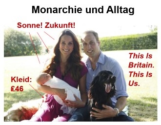 Dieses als Schnappschuss deklarierte Foto des Herzogs und der Herzogin von Cambridge ist auf vielen Ebenen ein Dokument der Leugnung (Fotovorlage: Michael Middleton/Public Handout; Bearbeitung: Oliver Zöllner).. Dieses als Schnappschuss deklarierte Foto des Herzogs und der Herzogin von Cambridge ist auf vielen Ebenen ein Dokument der Leugnung (Fotovorlage: Michael Middleton/Public Handout; Bearbeitung: Oliver Zöllner)..