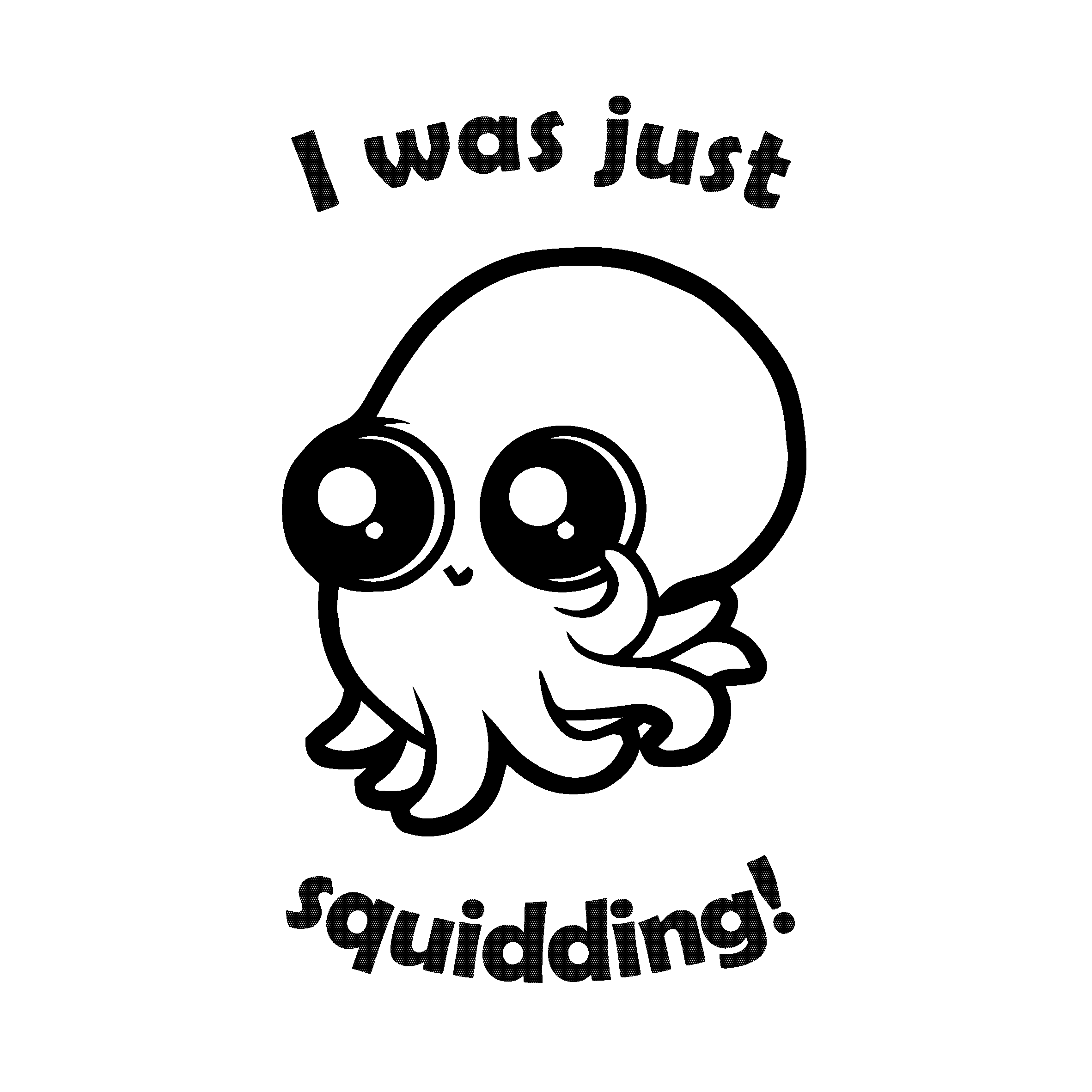 Squid tote bag